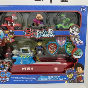 اسباب بازی فیگور کشتی سگ های نگهبان Paw Patrol_اسباب بازی اکشن فیگور